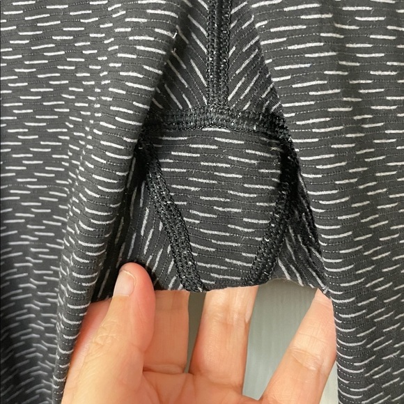 Lululemon Speed Up Tight 28" Score Jacquard Black Luna Size 4 - Picture 11 of 13